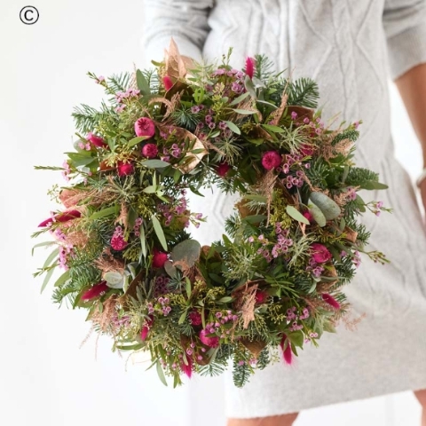 Trending Winter Flower Wreath